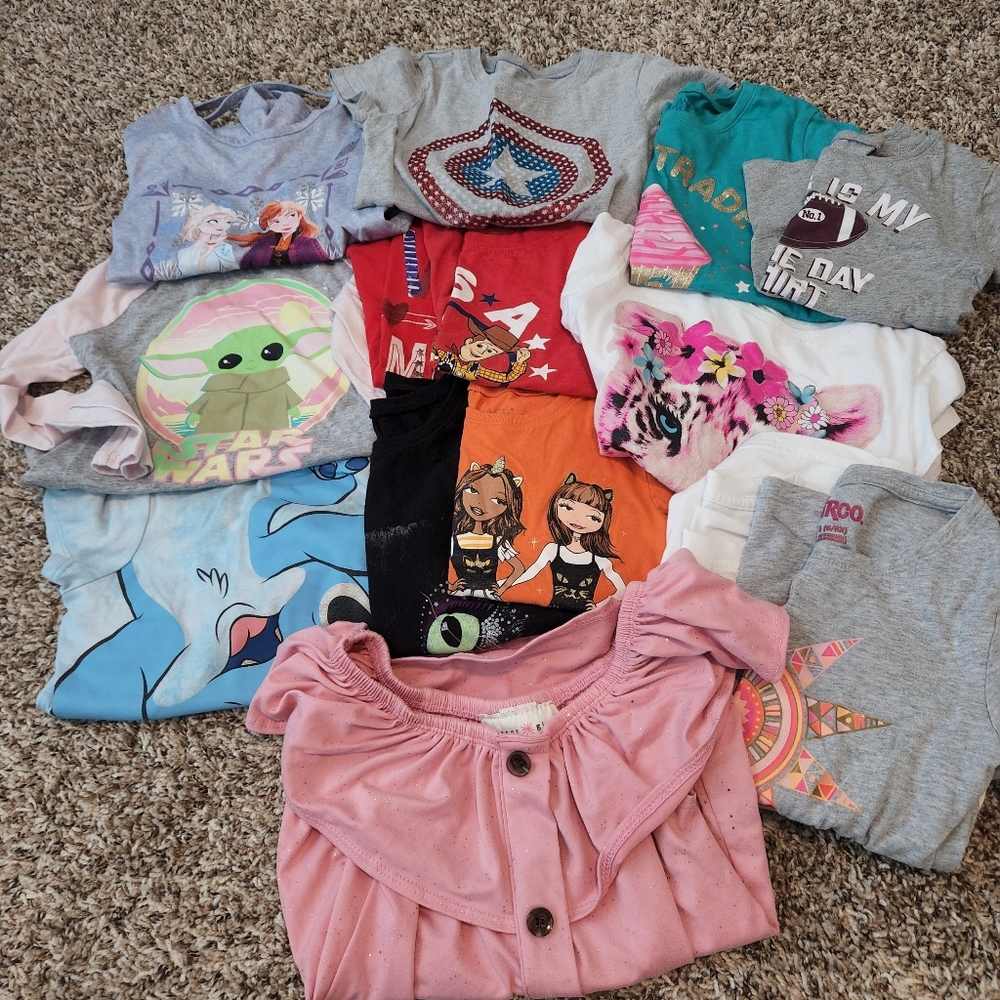 Girls clothing lot size 6-8